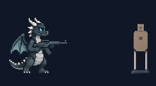 Dragon at the range